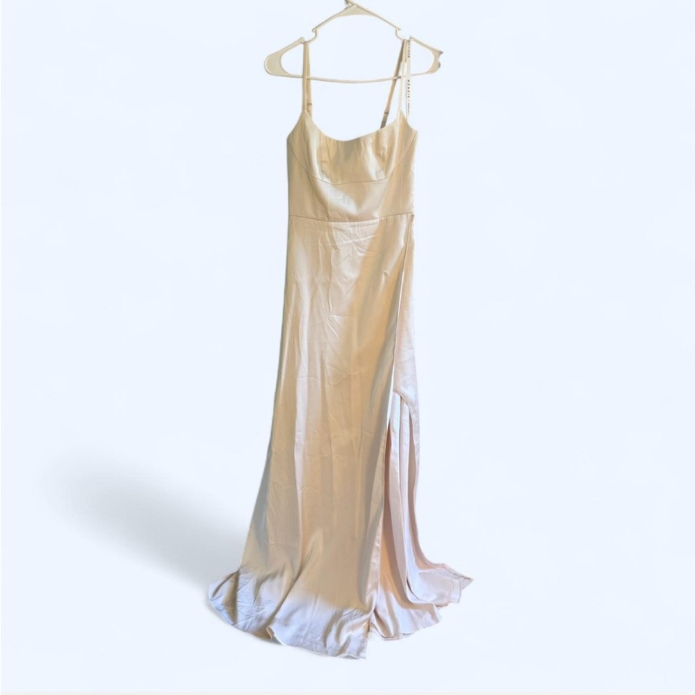 Kendall & Kylie White Alabaster Maxi Dress